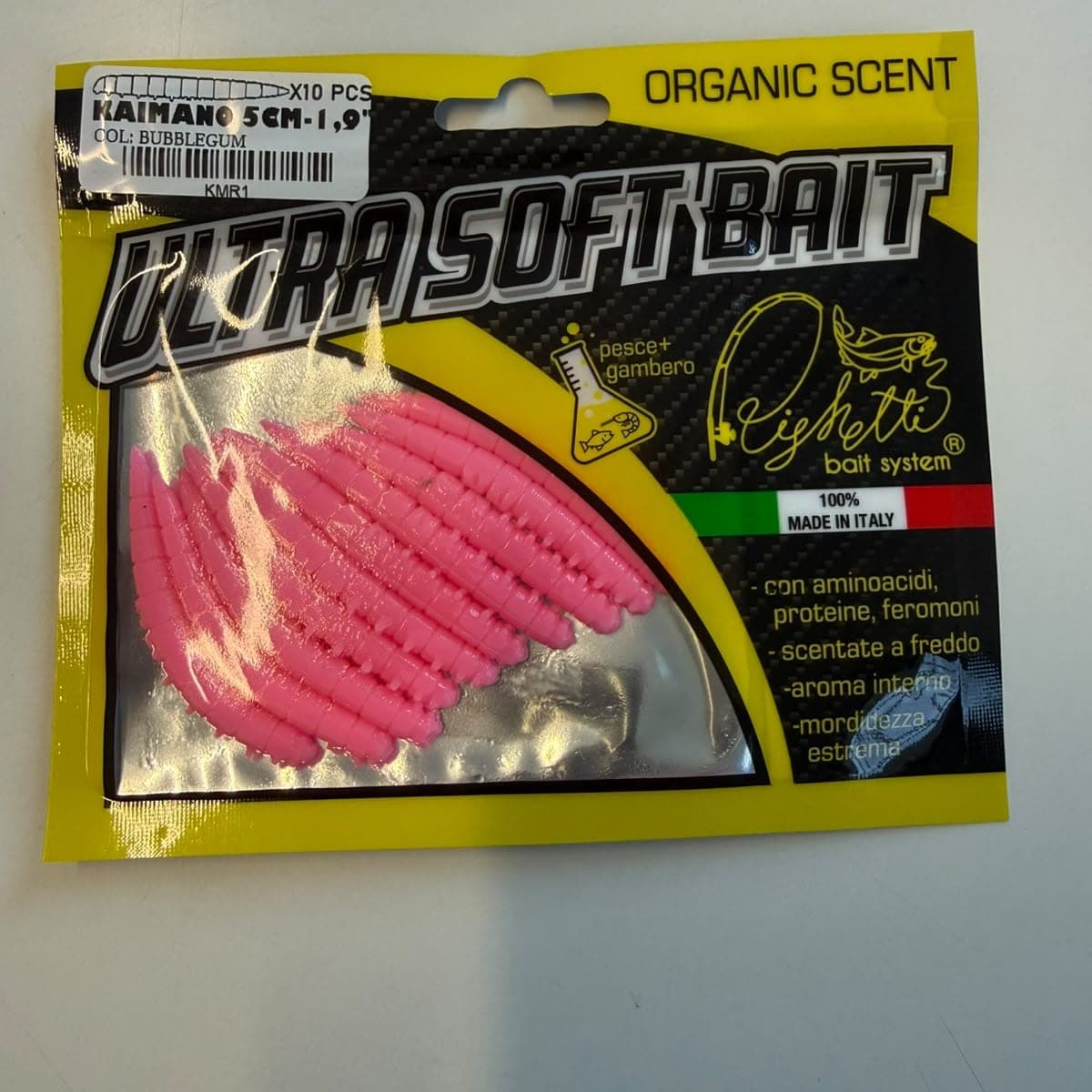 Busta di dieci Kaimano rosa chiaro