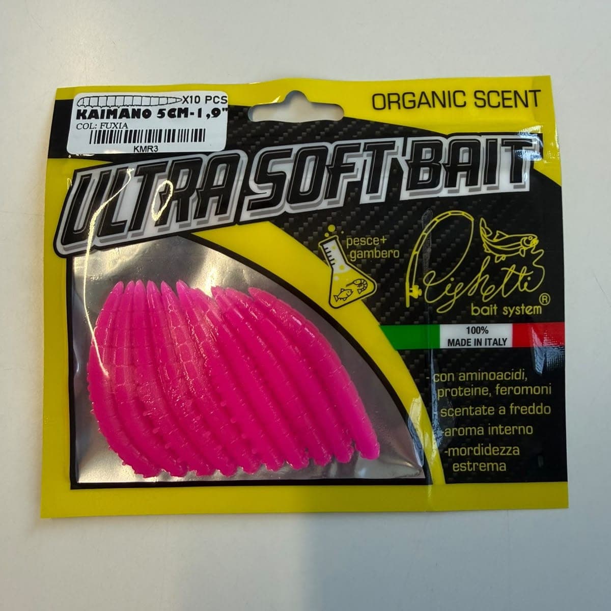 Busta di dieci Kaimano fucsia fluo